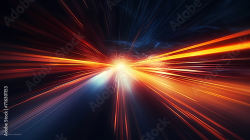 Neon speed abstract background, digital abstract background photo