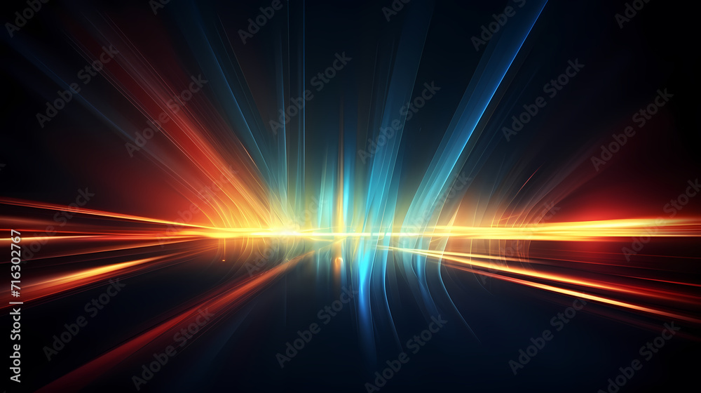 Neon speed abstract background, digital abstract background