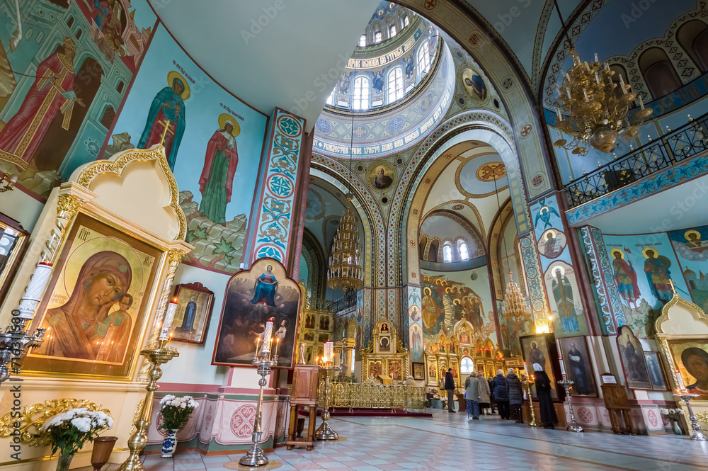 Nativity of Christ Orthodox Cathedral in Riga, Latvia