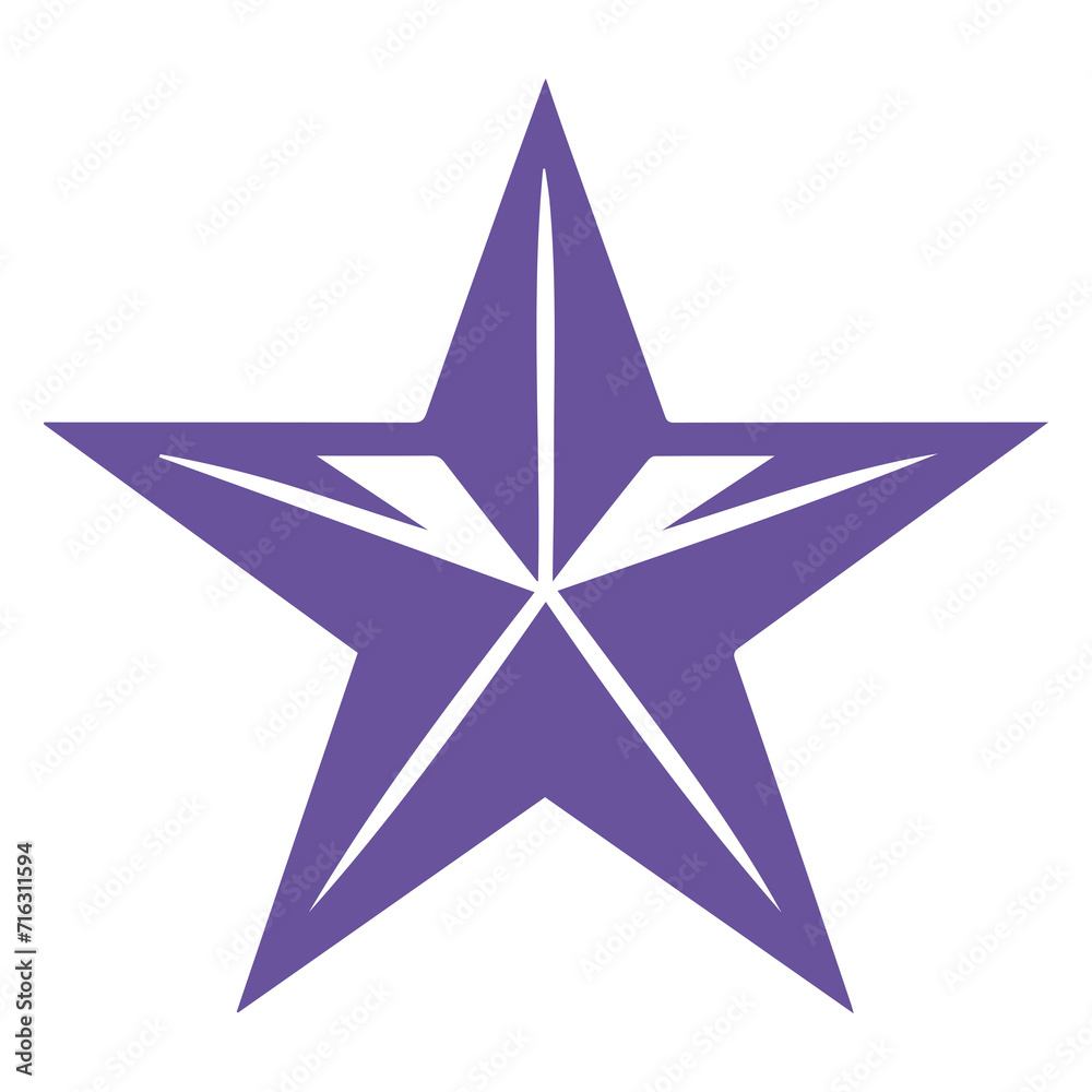 Fototapeta premium Star Computer Icons, shinning stars, angle, triangle, logo