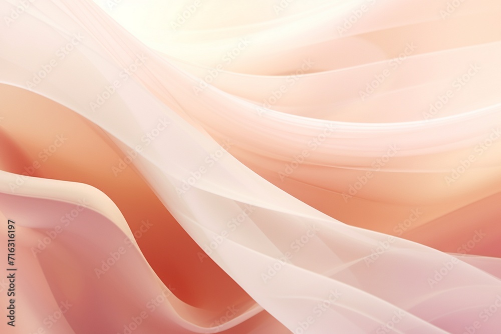 abstract background with smooth lines in beige and pink colors. abstract background with smooth lines in beige and pink colors.