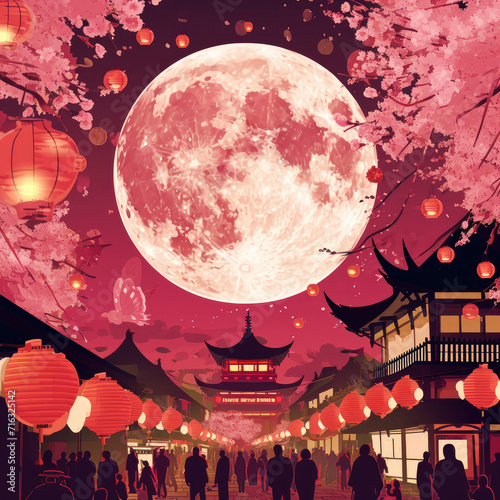 Pink Moon Festival: Midnight Revelry in Style