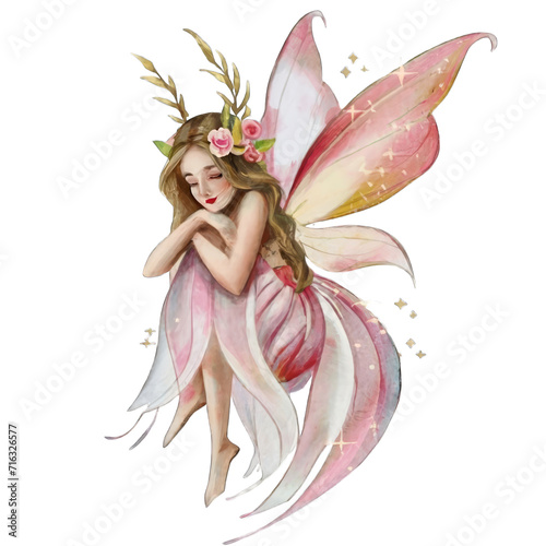 Pink Fairy Fantasy Cute