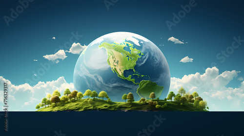 Environmental protection background, world environment day background, protect the environment © Derby