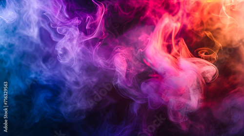 abstract colorful smoke background, wallpaper 