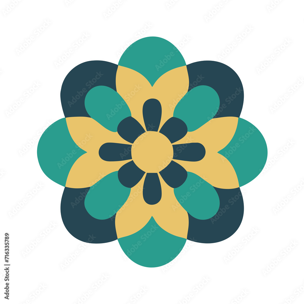Beautiful flower shape design for various decorations. Beautiful flower shape design for various decorations.