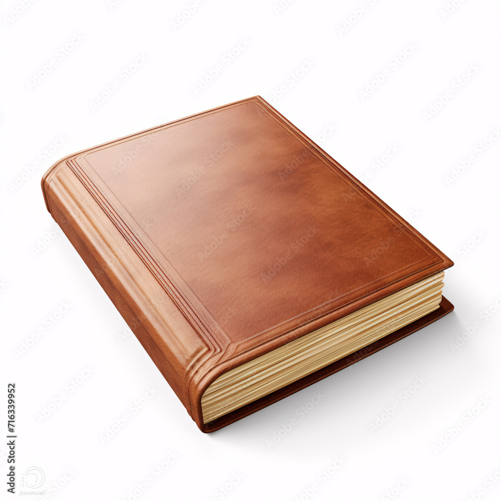 book isolated on a white background book isolated on a white background