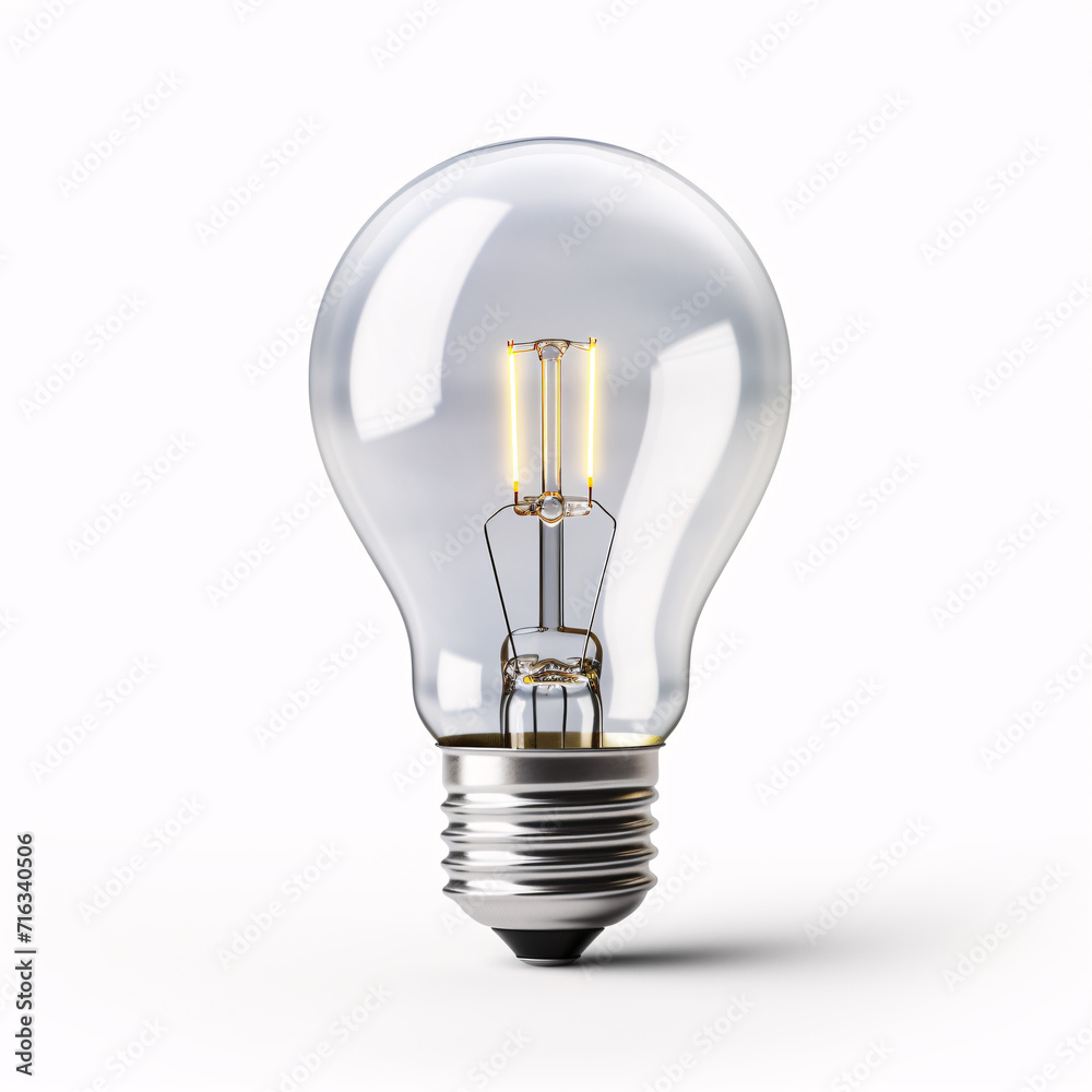 bulb isolated on a white background bulb isolated on a white background