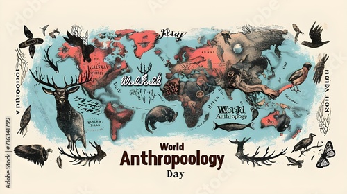 Anthropology. World Anthropology day.