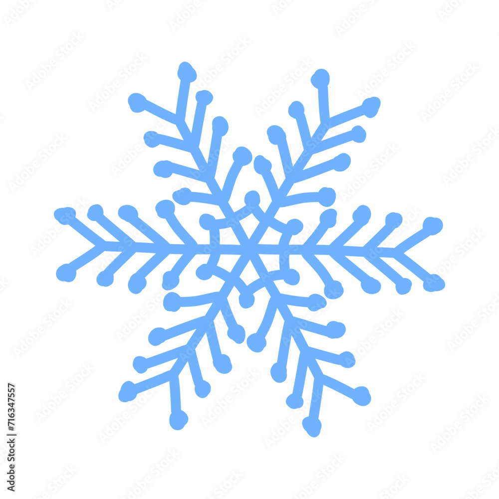 Snowflake Doodle Icon Snowflake Doodle Icon