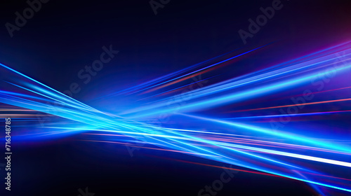 blue background, light ray, stripe line with blue light, speed motion background. Vector design abstract, science, futuristic, energy, modern digital technology concept for wallpaper, banner backgroun