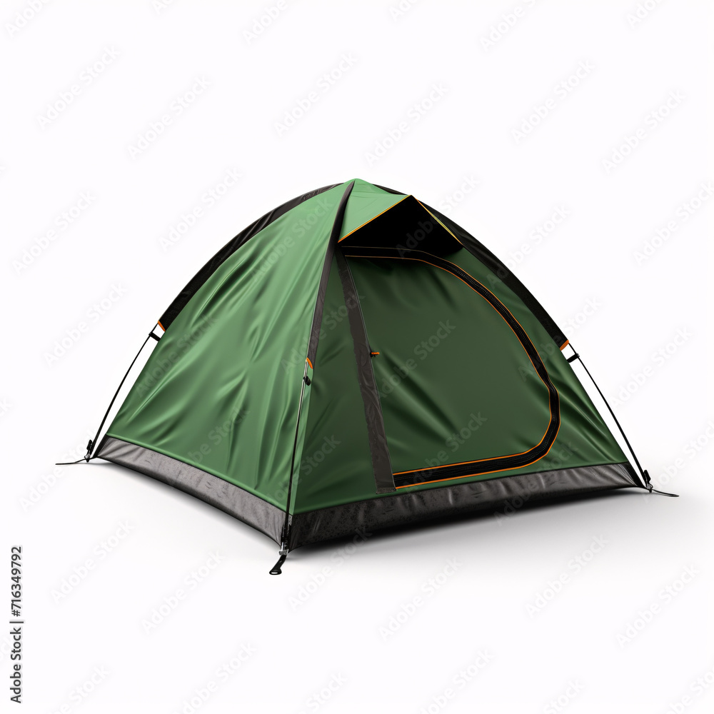 tent isolated on a white background