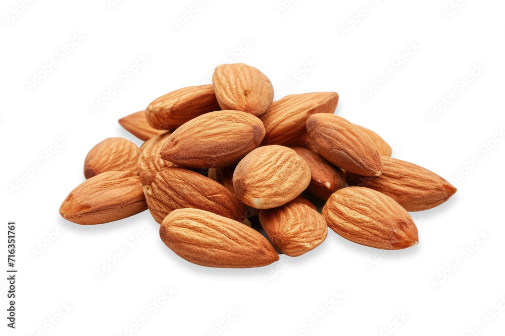 almond nuts isolated transparent background almond nuts isolated transparent background