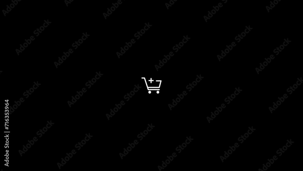 Add to Cart Icon Animation Isolated on Alpha Channel - Enhance Your Shopping Experience! Add to Cart Icon Animation Isolated on Alpha Channel - Enhance Your Shopping Experience!