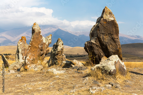 Prehistoric megalithes of Karahunj, (Zorats Karer) photo