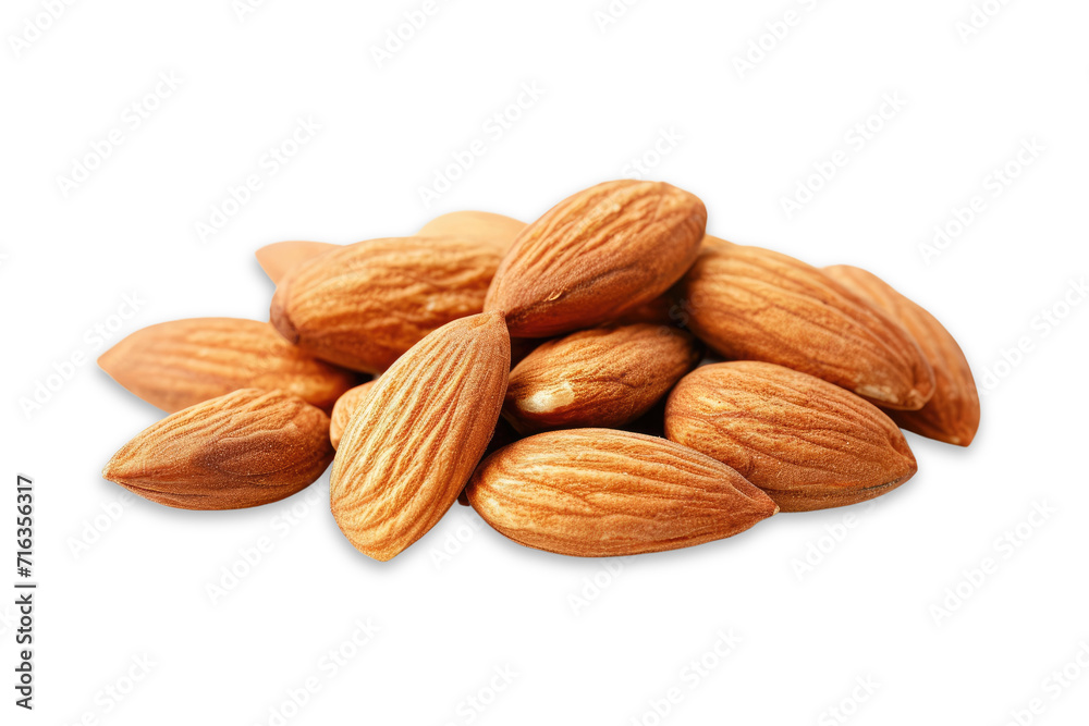 almond nuts isolated transparent background almond nuts isolated transparent background