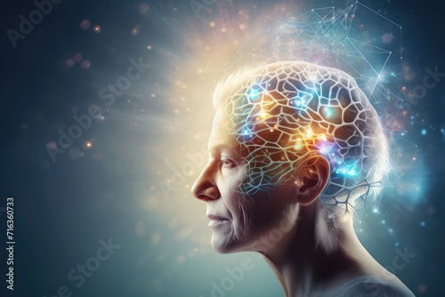 Creative thoughts and visionary mindset. Cognitive engagement fosters neural network integration  neurological harmony. Neurogenic bladder conditions benefit from cognitive therapeutic hypnosis