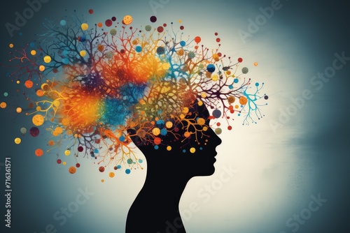Creative thoughts and visionary mindset. Cognitive engagement fosters neural network integration, neurological harmony. Neurogenic bladder conditions benefit from cognitive therapeutic hypnosis
