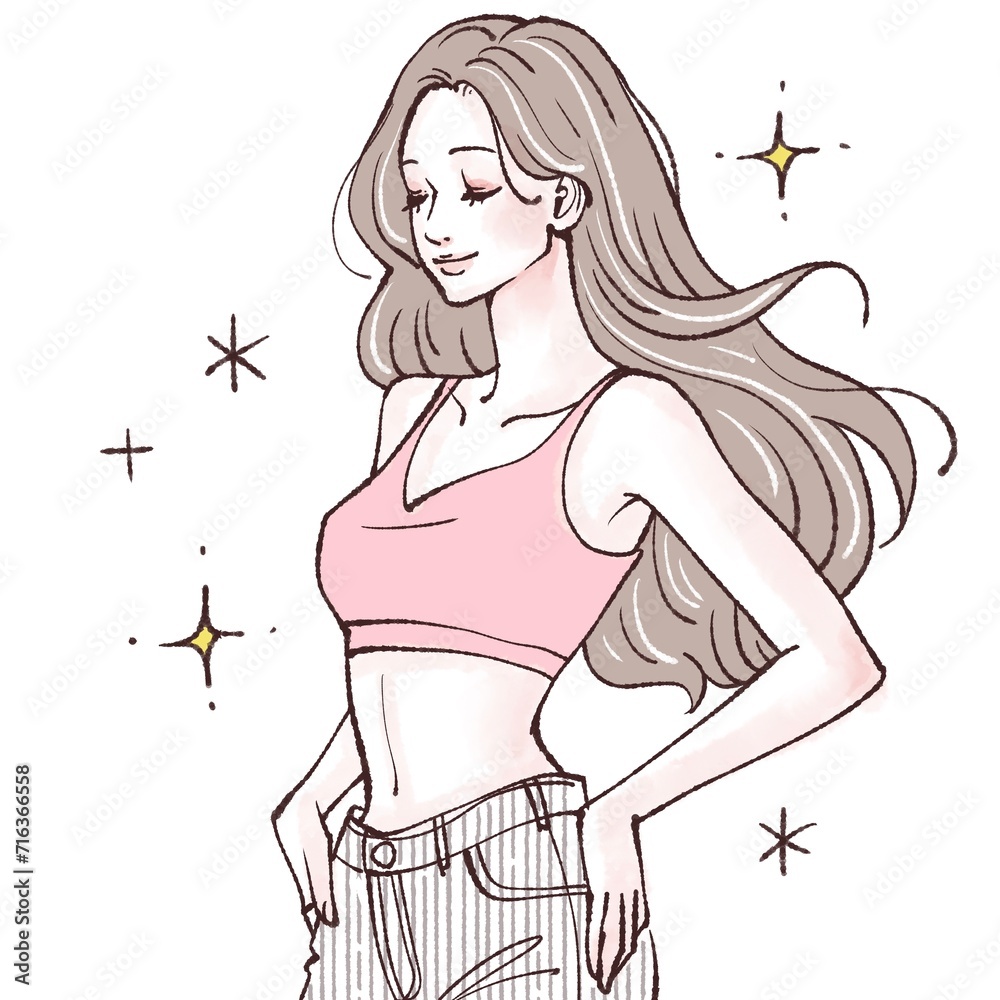 女性のお腹/腸活/便秘/脱毛/ダイエット/ウエスト/くびれ/シェイプアップ/皮下脂肪/脂肪吸引/減量/筋トレ/美尻/ヒップアップ/腹筋/痩せる/太る/アンチエイジング/痩身/代謝アップ/ウエスト/腸内環境/腸活/フィットネス/トレーニング/ジム/ボディメイク/プロテイン/筋肉/筋トレ/腹筋/健康/美くびれ/バストアップ/美乳/ナイトブラ/ブラジャー/下着/トレーニングウェア/女性のイラスト素材 女性のお腹/腸活/便秘/脱毛/ダイエット/ウエスト/くびれ/シェイプアップ/皮下脂肪/脂肪吸引/減量/筋トレ/美尻/ヒップアップ/腹筋/痩せる/太る/アンチエイジング/痩身/代謝アップ/ウエスト/腸内環境/腸活/フィットネス/トレーニング/ジム/ボディメイク/プロテイン/筋肉/筋トレ/腹筋/健康/美くびれ/バストアップ/美乳/ナイトブラ/ブラジャー/下着/トレーニングウェア/女性のイラスト素材