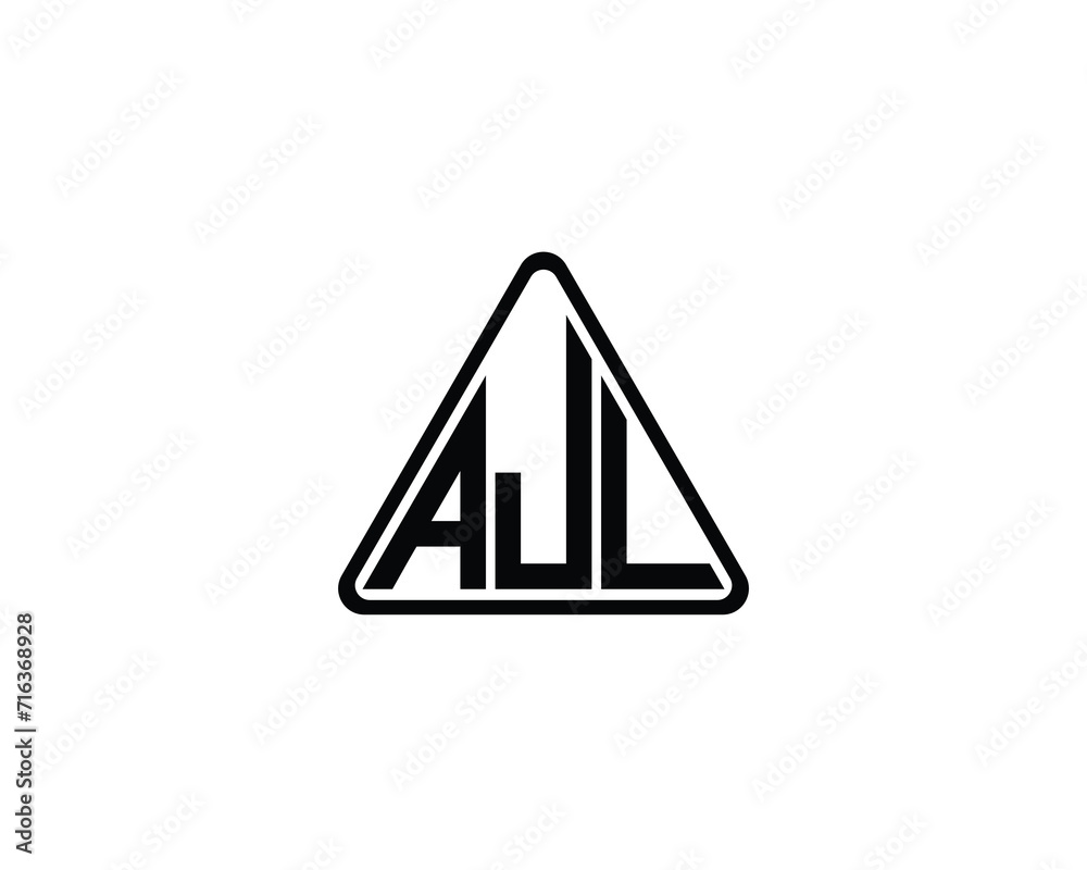 AJL Logo design vector template AJL Logo design vector template