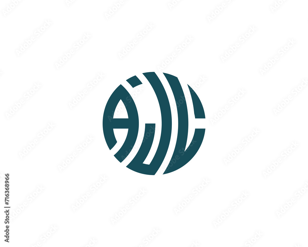 AJL Logo design vector template AJL Logo design vector template