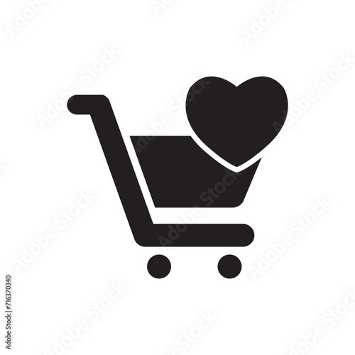 Love to shopping icon © Saiful