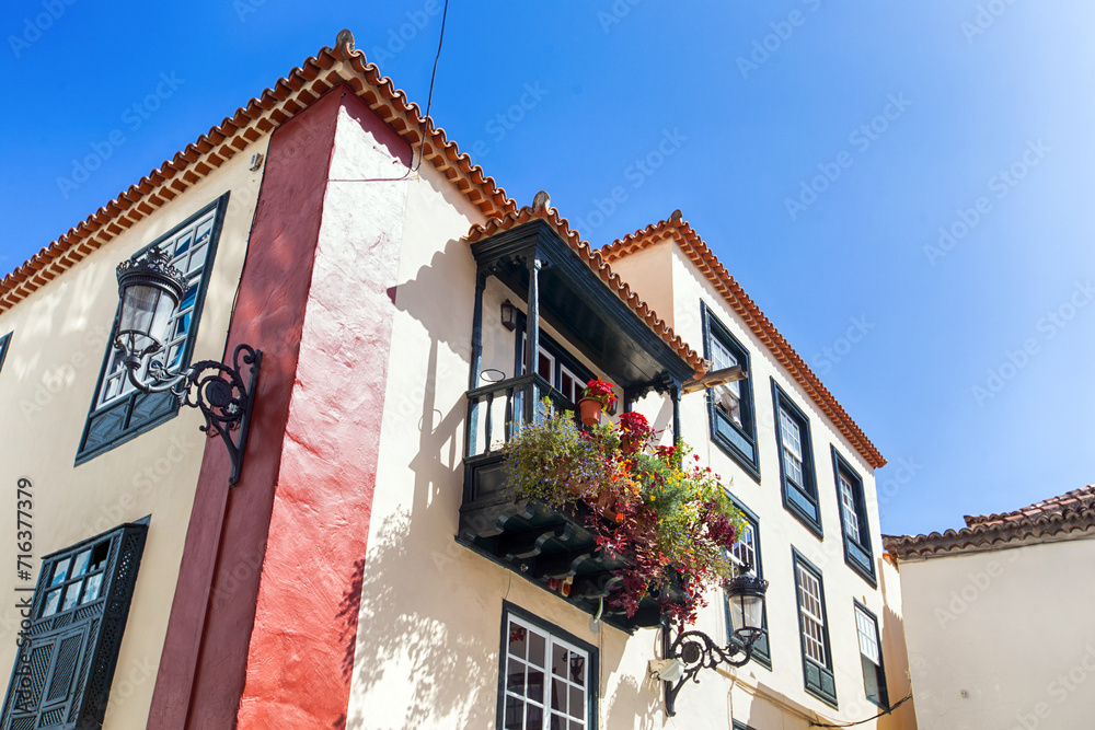 Santa Cruz de La Palma - The capital of the island La Palma (Canaries, Spain) Santa Cruz de La Palma - The capital of the island La Palma (Canaries, Spain)