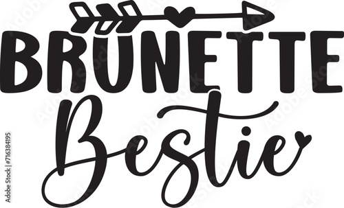 best friend svg and t-shirt design