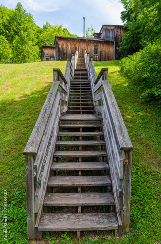 Pennsylvania Lumber Museum, near Galeton, Potter County, Pennsylvania in the United States