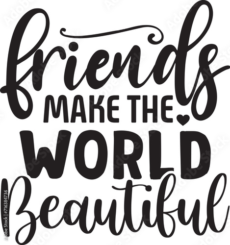 best friend svg and t-shirt design