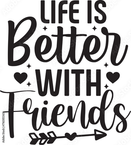 best friend svg and t-shirt design