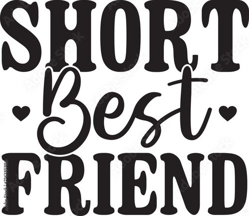 best friend svg and t-shirt design
