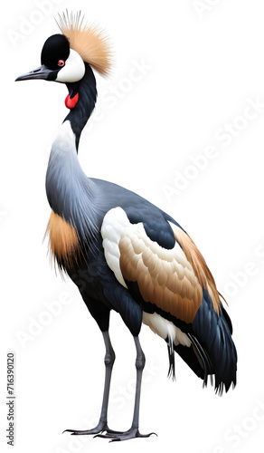 01 Black Crowned Crane photo