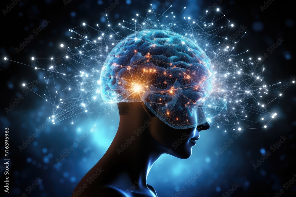 Cognitive Brain buoyancy. Navigate analytical thinking psychological flexibility, human mind. Vibrant axon facets of cerebral mosaic. Social Interaction brain lens of Positron Emission Tomography, PET Cognitive Brain buoyancy. Navigate analytical thinking psychological flexibility, human mind. Vibrant axon facets of cerebral mosaic. Social Interaction brain lens of Positron Emission Tomography, PET