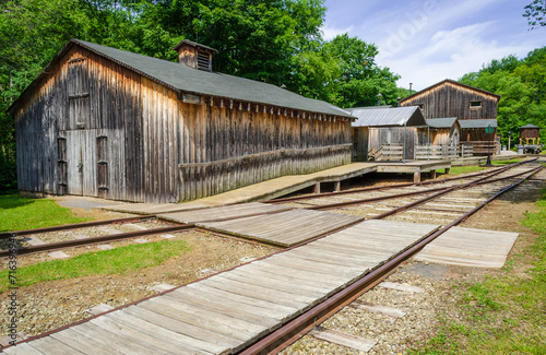Pennsylvania Lumber Museum, near Galeton, Potter County, Pennsylvania in the United States