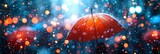 Blurrd Light Umbrella Pokeh Background, Banner Image For Website, Background, Desktop Wallpaper