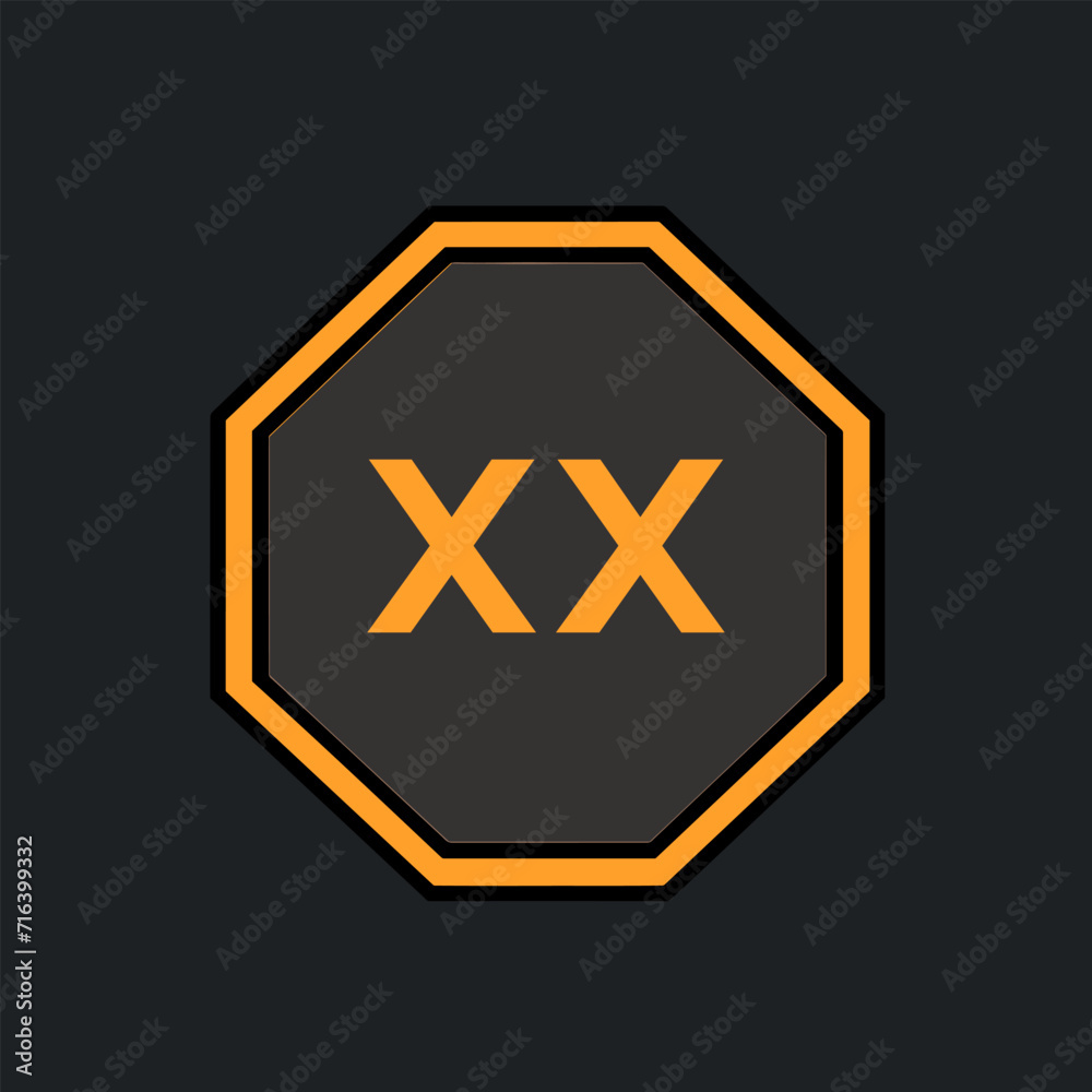 Engine assembly service filled colorful initial logo idea. Car repair service. Letters inside octagon shape. Graphic design. Created using neural network Engine assembly service filled colorful initial logo idea. Car repair service. Letters inside octagon shape. Graphic design. Created using neural network