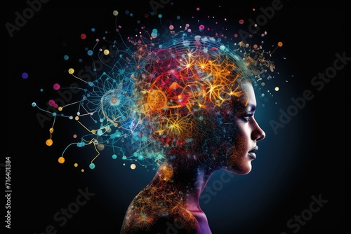 Dynamic Brain puzzle jigsaw, mindful awareness extraordinary cerebral mind complexity. Default Mode Network (DMN), Substance P adds complexity. Axon skills art of honing unraveling cognitive construct