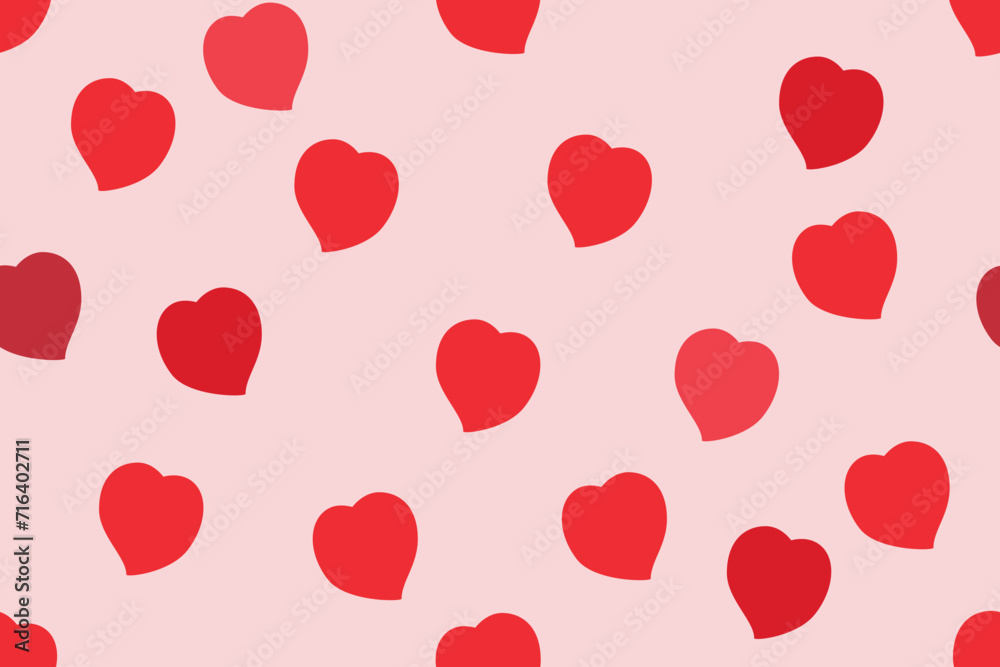 The valentines background with hearts The valentines background with hearts