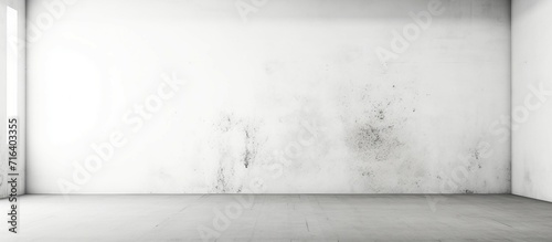 empty white room with wall, wallpaper, background