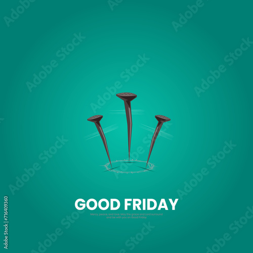 Good Friday. Good friday creative social media post design for social medai post.