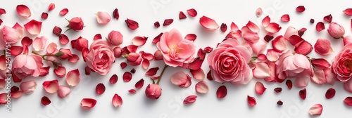 Rose Petals Wild Orchid Flowers  Banner Image For Website  Background  Desktop Wallpaper