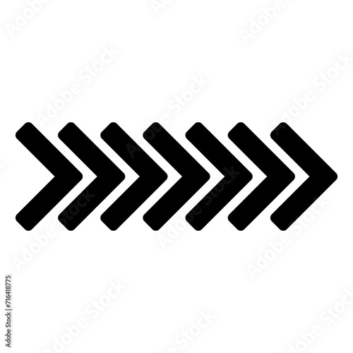 Chevron arrow vector icon