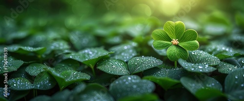 Happy Saint Patricks Mockup Shamrock Clover, HD, Background Wallpaper, Desktop Wallpaper