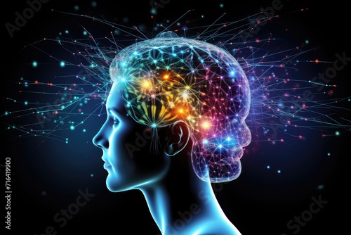 Aging brain complex puzzle - mind game ingenious synapses pathways. Wit visionary  brain s visualization  splashy brilliant. Conceptual thinking innovative witty neurological quirky mental human axon.