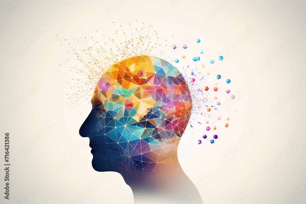 Cognitive decline, brain jigsaw puzzle disorder aging brain weave complex tapestry. Forgetfulness, dementia, creativity coalesce cerebral processes. Brainwave of neurodesign innovative brainstorming, Cognitive decline, brain jigsaw puzzle disorder aging brain weave complex tapestry. Forgetfulness, dementia, creativity coalesce cerebral processes. Brainwave of neurodesign innovative brainstorming,