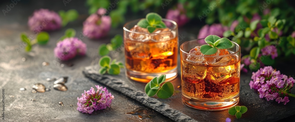 Irish Whiskey Clover Garnish, HD, Background Wallpaper, Desktop Wallpaper Irish Whiskey Clover Garnish, HD, Background Wallpaper, Desktop Wallpaper