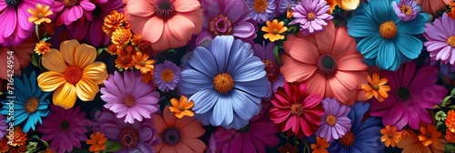  All Kinds Colors Textures Flowers Ornamental, Banner Image For Website, Background, Desktop Wallpaper