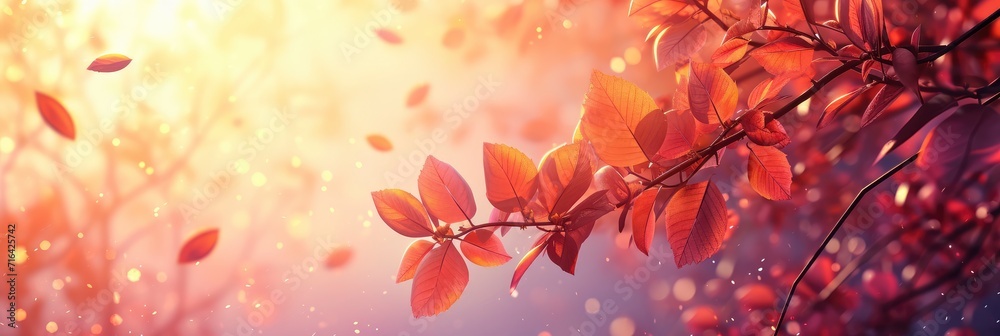  Autumn Banner Florets Raster, Banner Image For Website, Background, Desktop Wallpaper