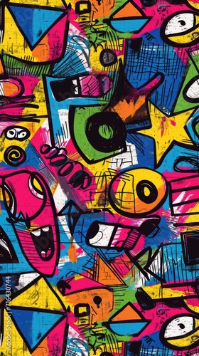 graffiti on the wall